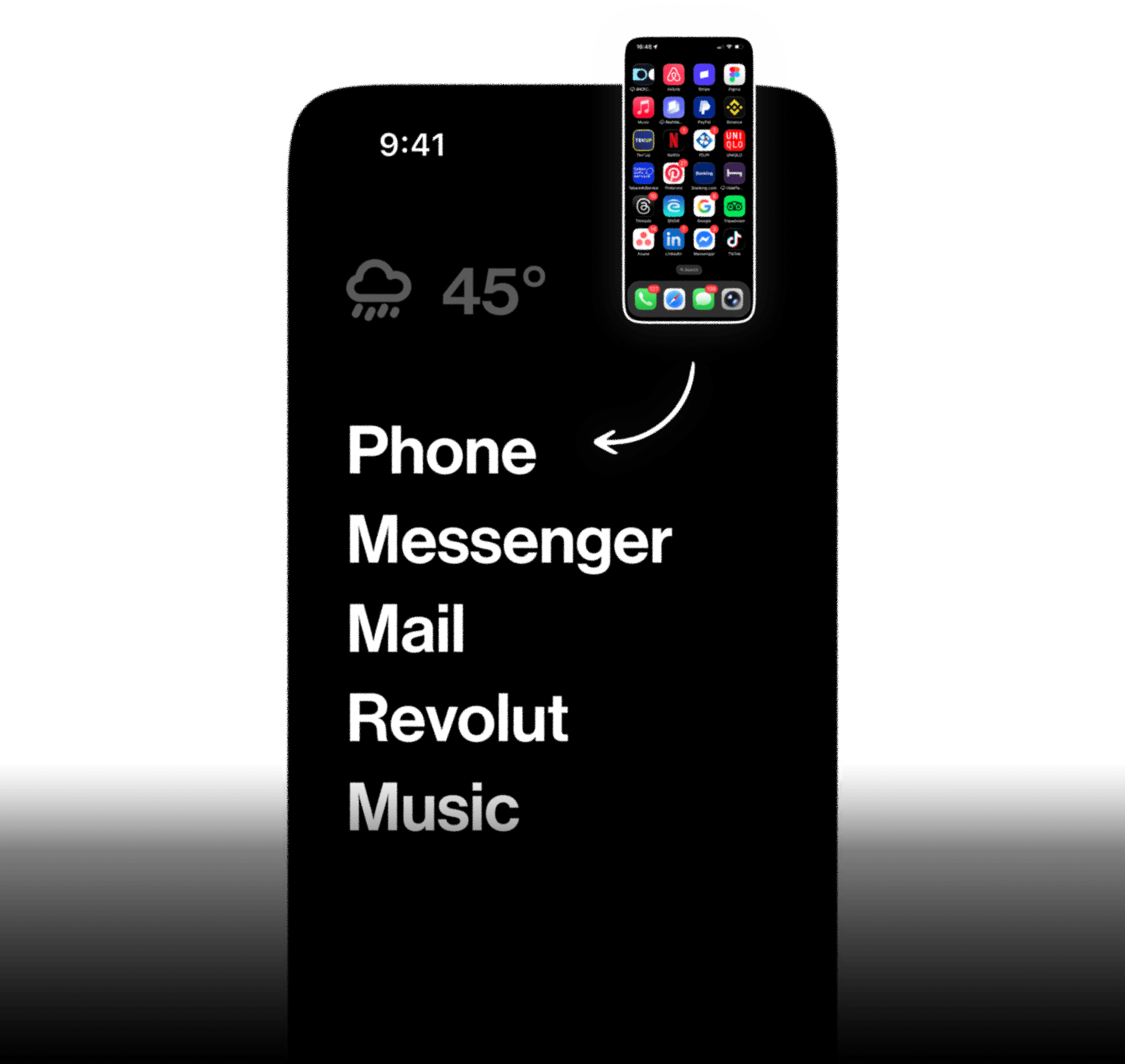Turn your phone into a minimal dumbphone.